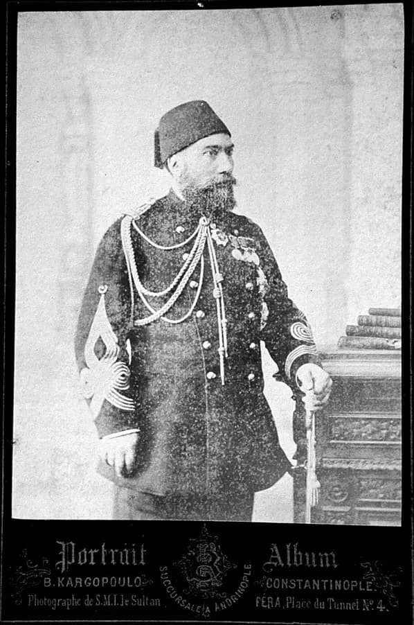 Gazi Osman Paşa’nın Plevne Muharebeleri esnasındaki fotoğrafı